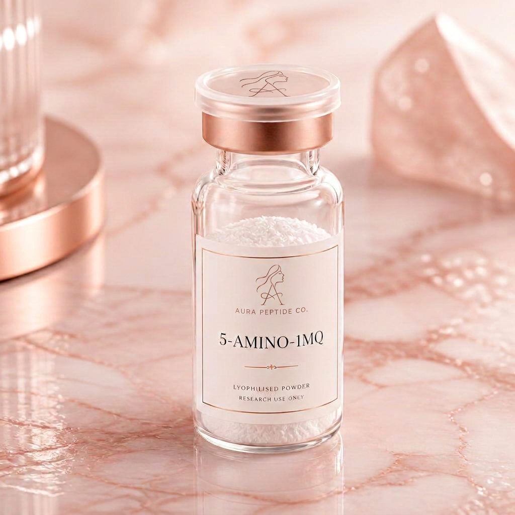 5-Amino-1MQ research peptide vial