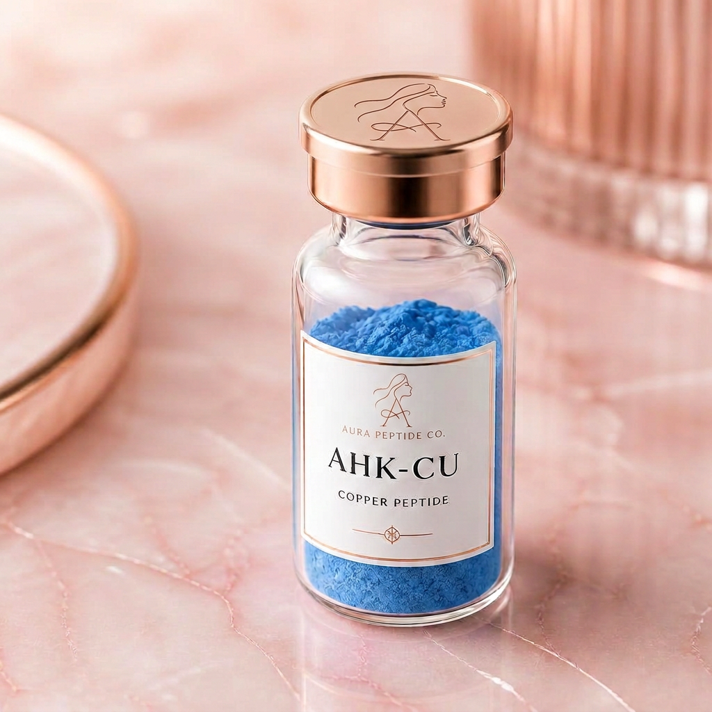 AHK-Cu 100mg research peptide vial