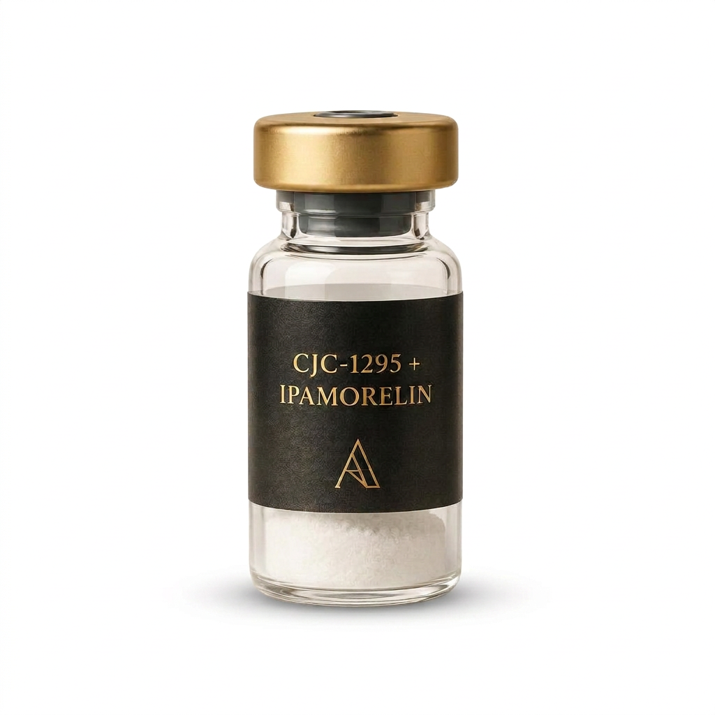 CJC-1295 NO DAC + IPA research peptide vial