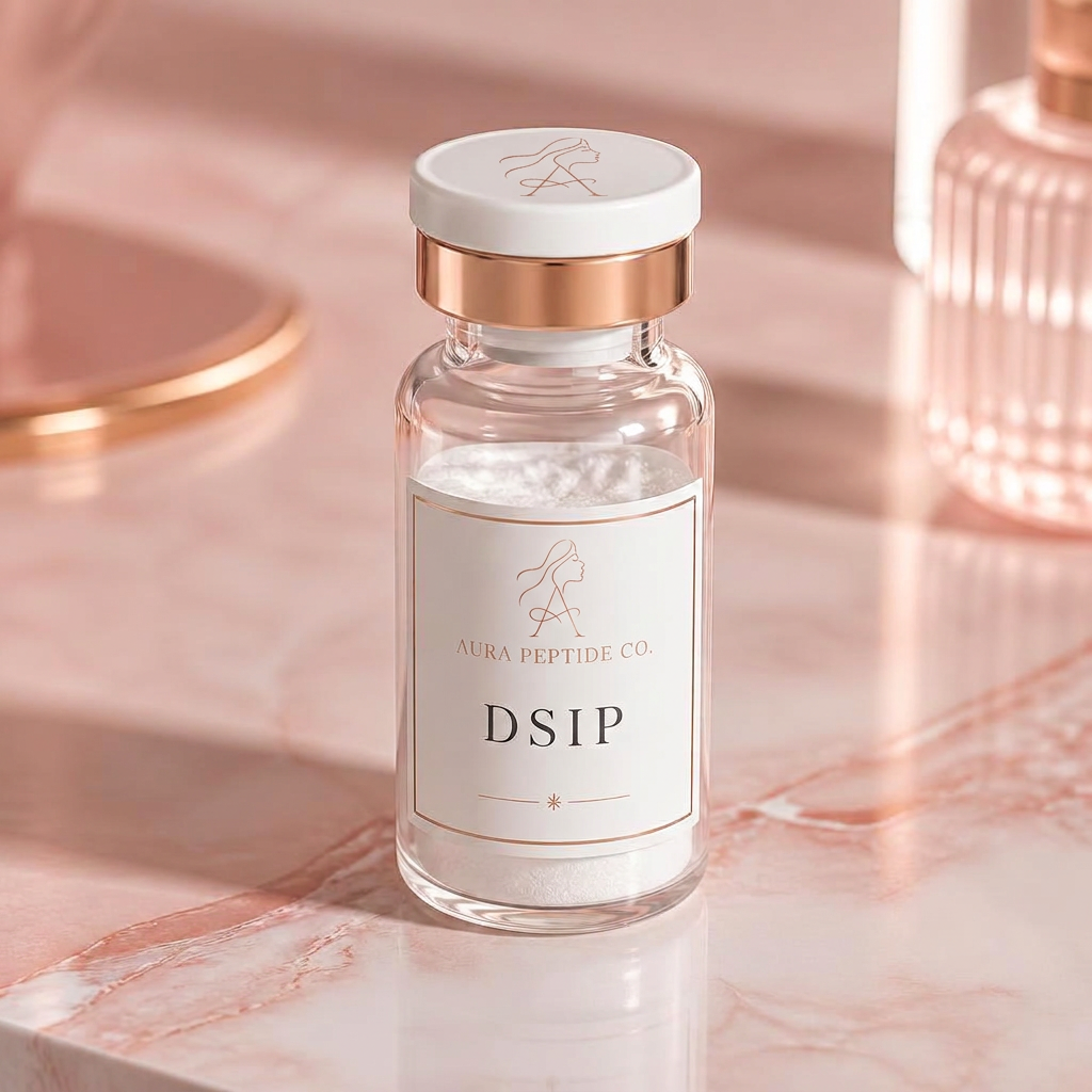 DSIP research peptide vial