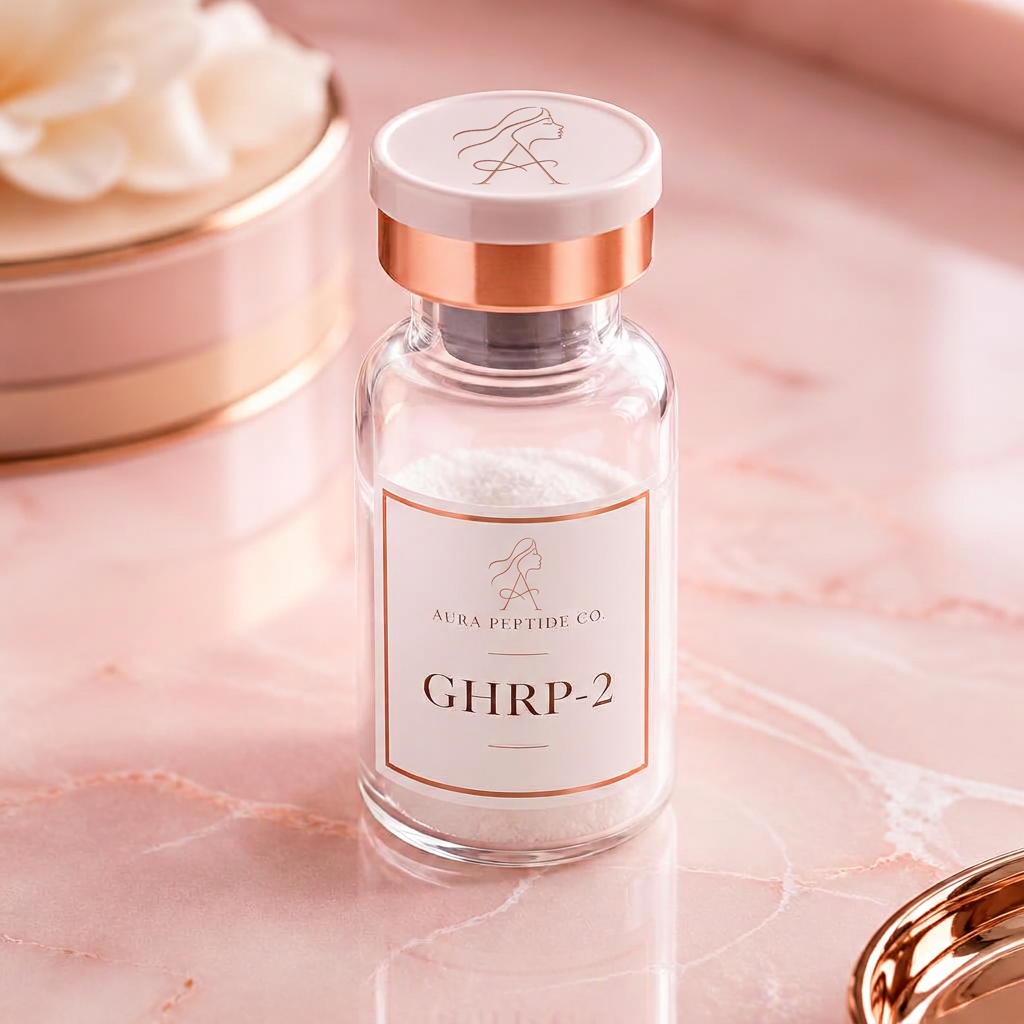 GHRP-2 10mg research peptide vial