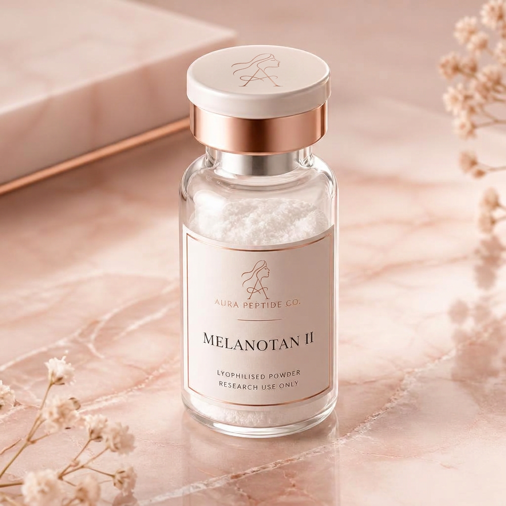 MELANOTAN II 10mg research peptide vial