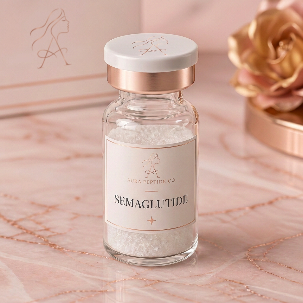Semaglutide research peptide vial