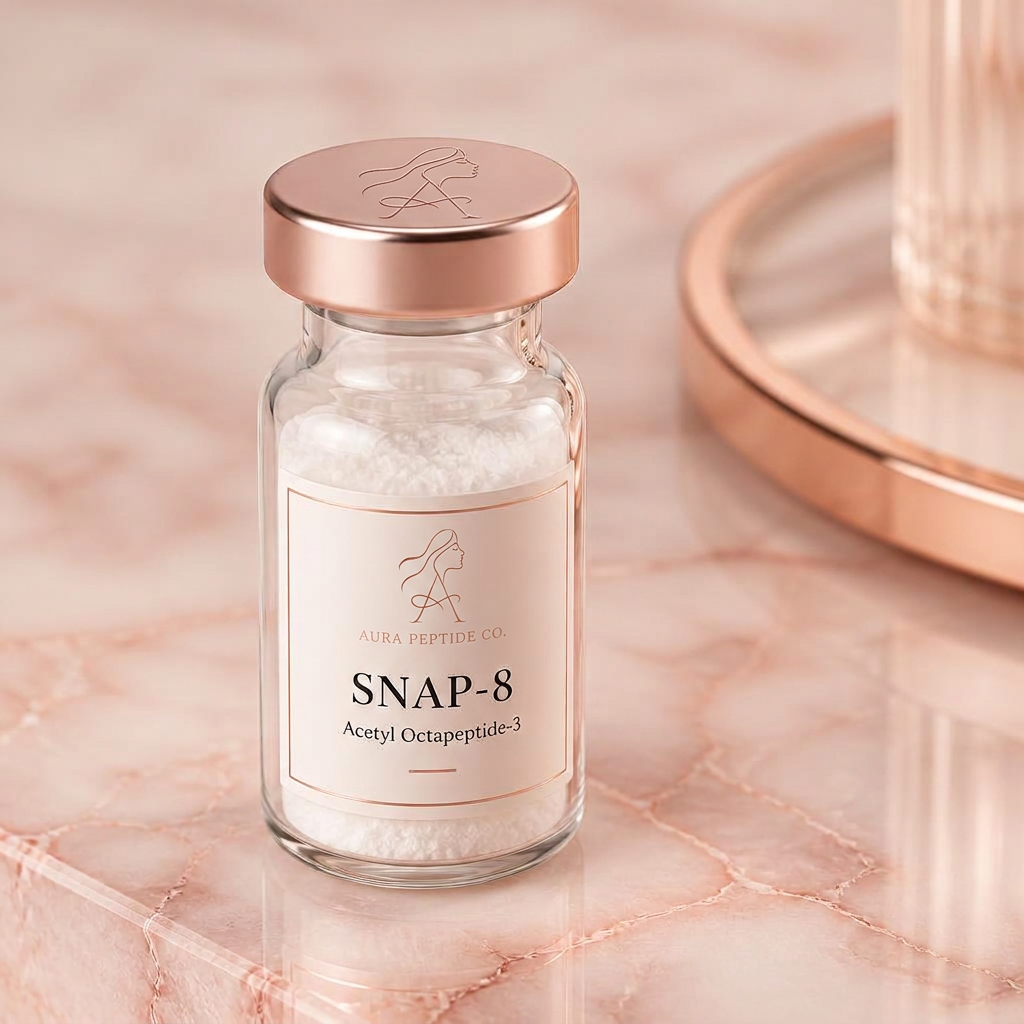 SNAP-8 10mg research peptide vial
