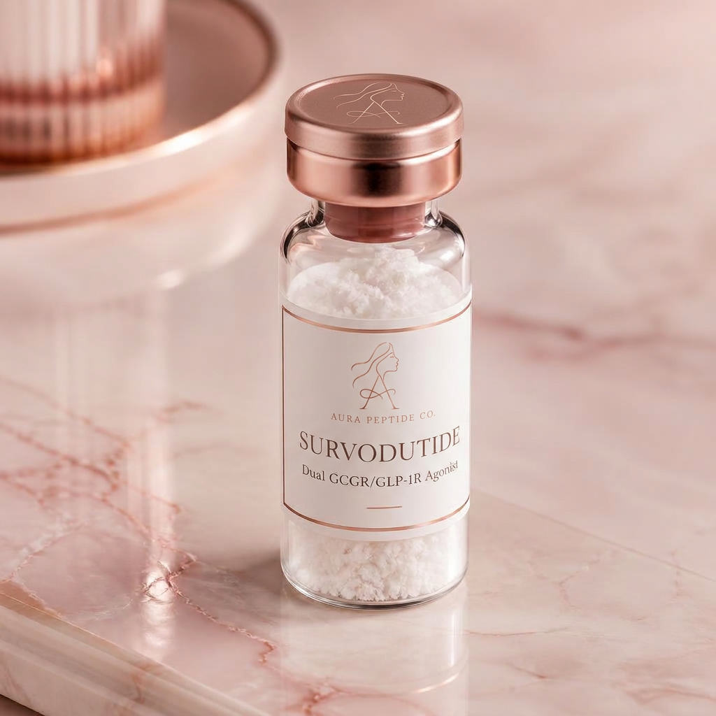 Survodutide 10mg research peptide vial