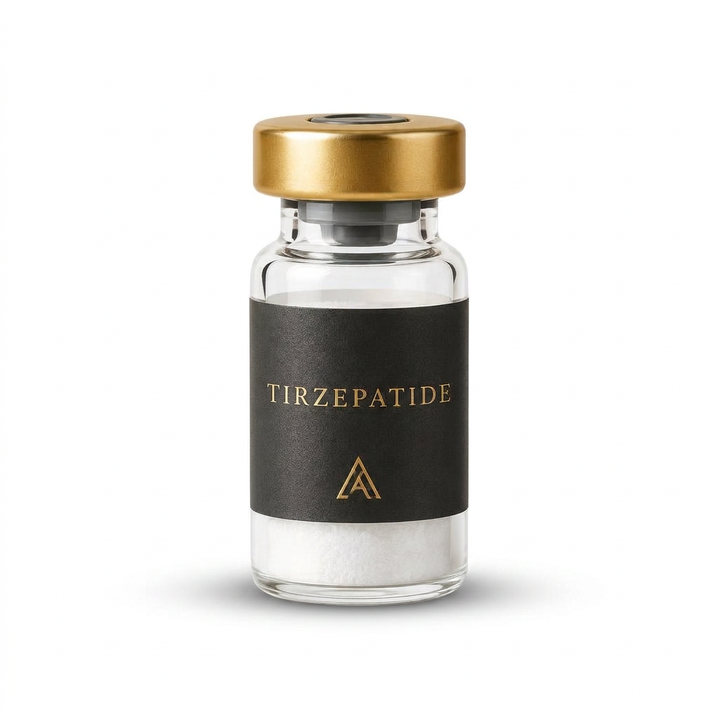 Tirzepatide research peptide vial