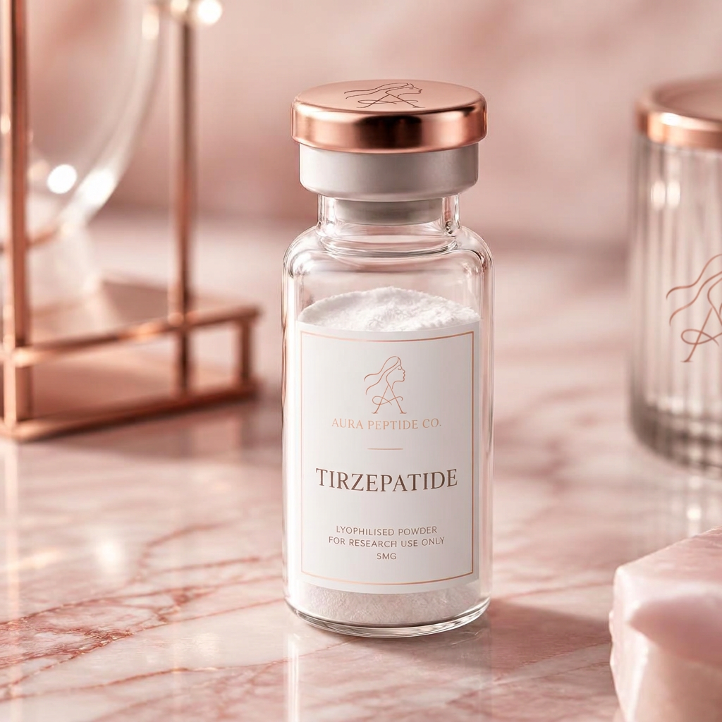 Tirzepatide research peptide vial