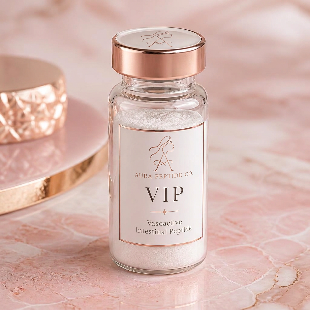 VIP 10mg research peptide vial